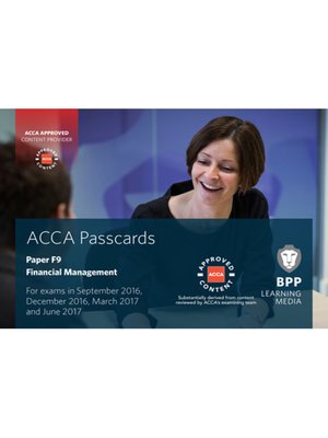 cover image of ACCA F9 Financial Management (2016)